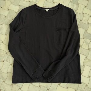 Cuyana Women’s Navy Long Sleeve